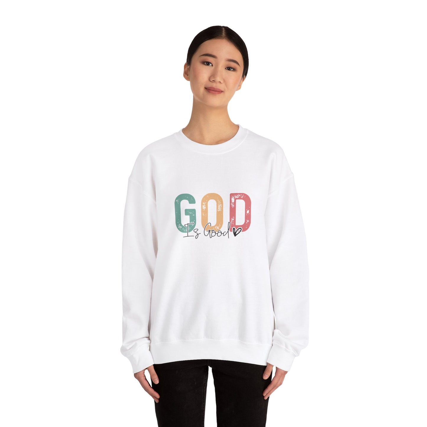 God is Good All the Time Crewneck Sweatshirt