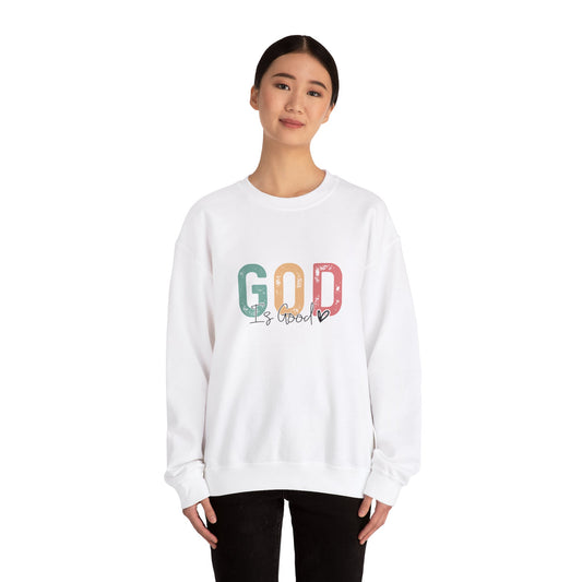 God is Good All the Time Crewneck Sweatshirt