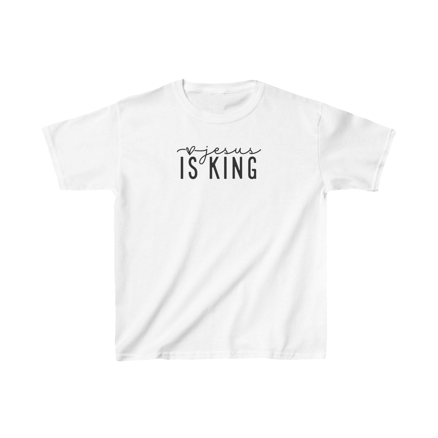 Jesus is King Kids Tee