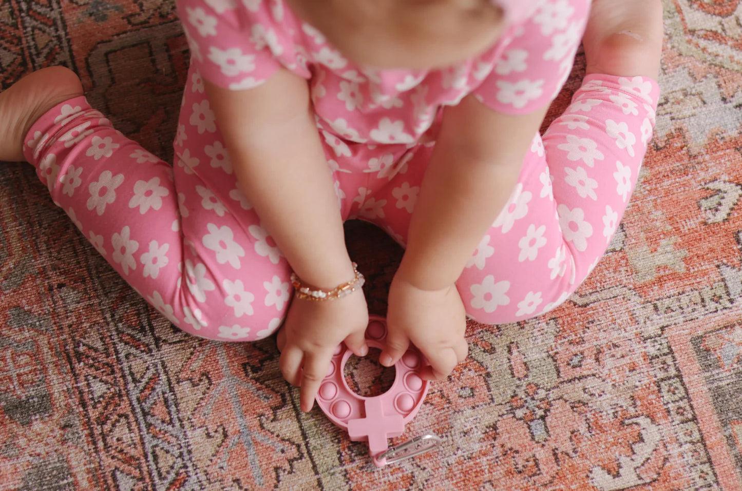 Decade Rosary Pop-It Keychain