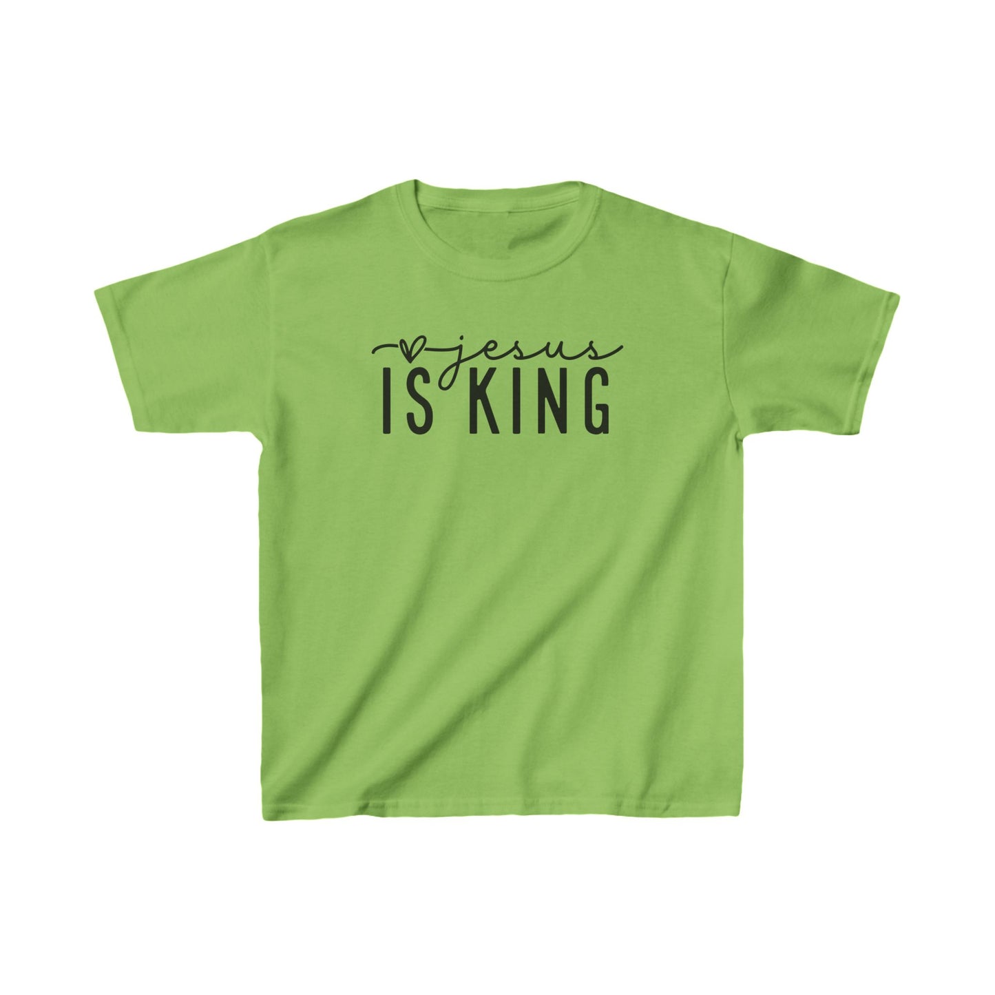 Jesus is King Kids Tee