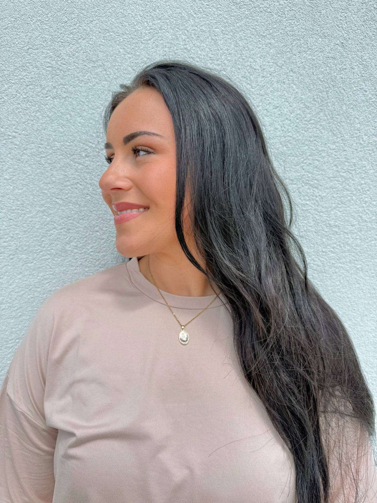 Dainty Our Lady of Lourdes Necklace