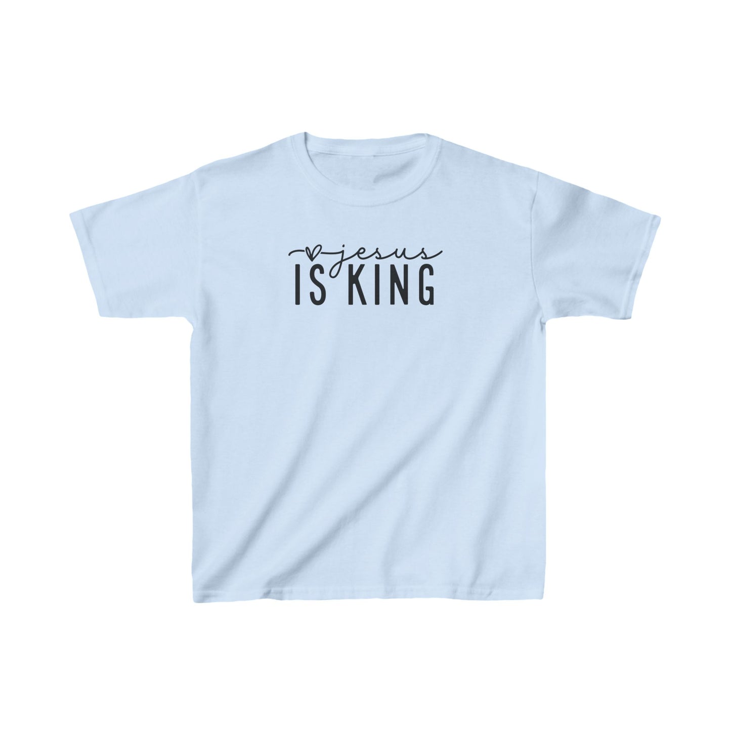 Jesus is King Kids Tee