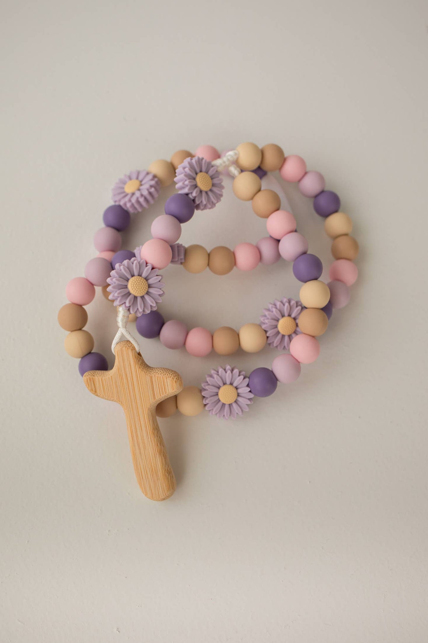 Therese Purple Baby Rosary | Baptism/Christening Gift
