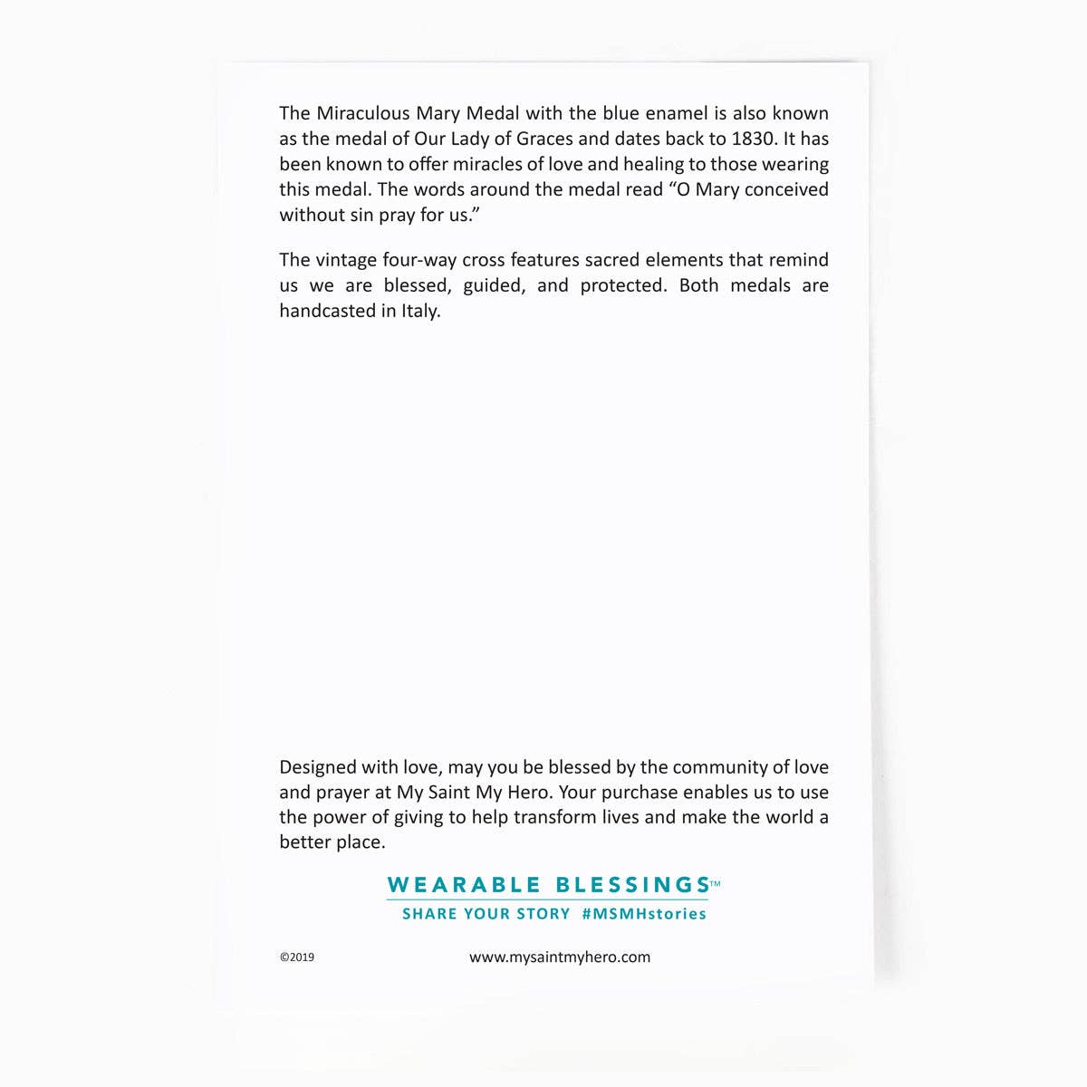 Vintage Blessing Necklace