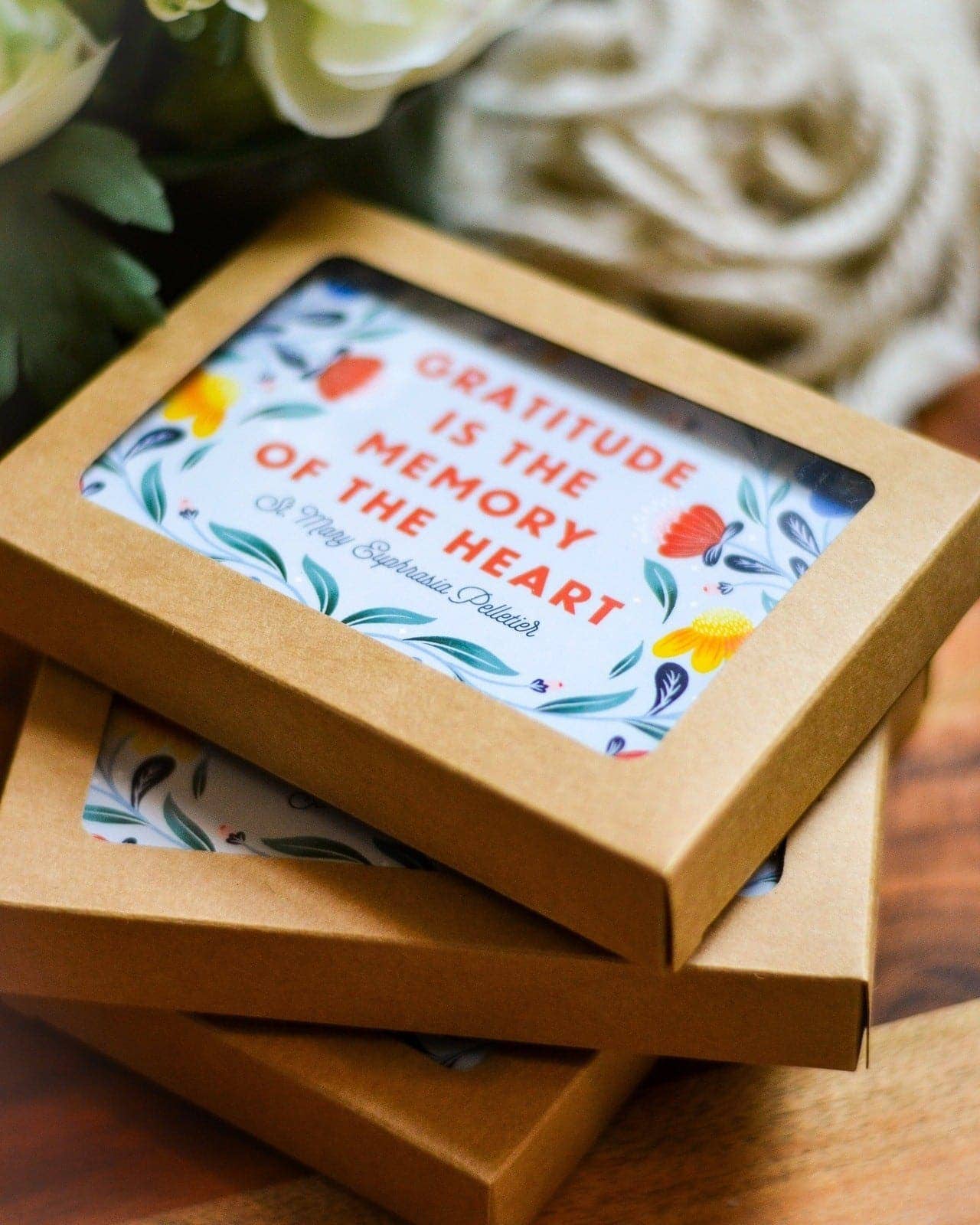 Catholic Thank You Cards: Single Card