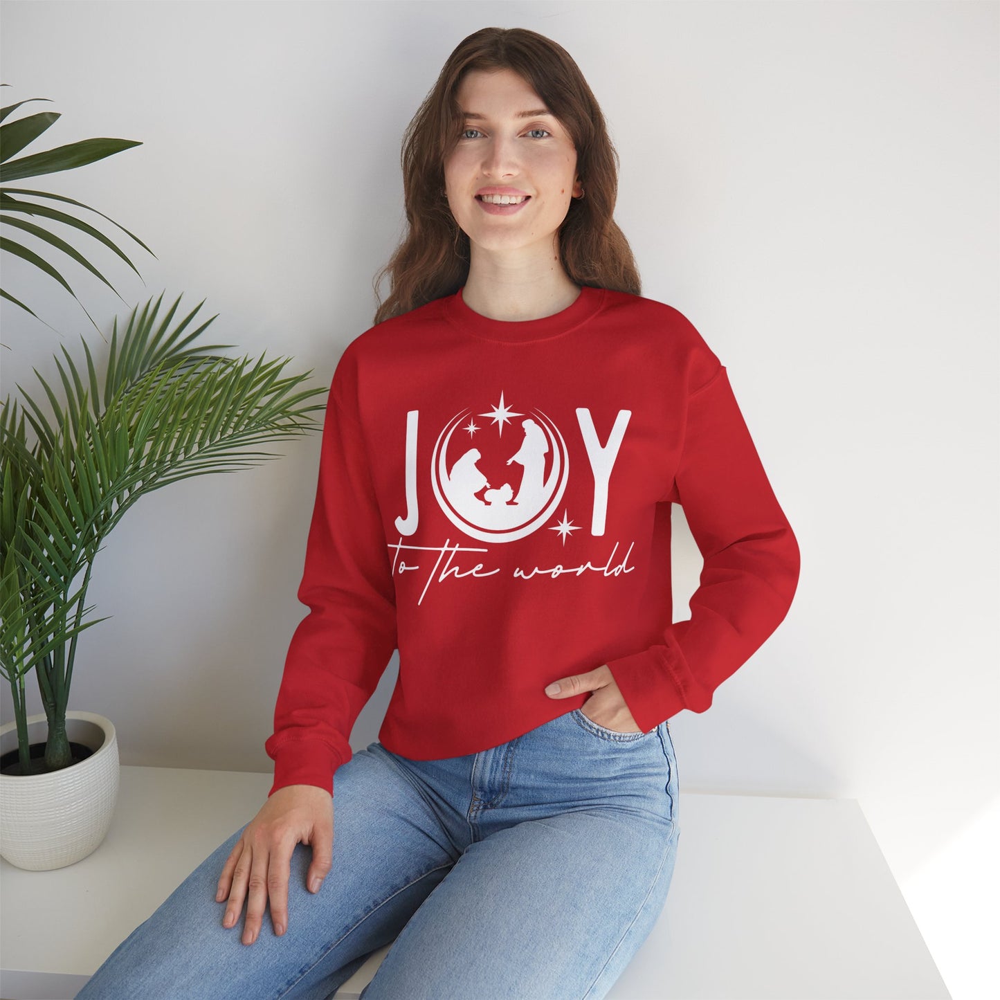 Joy to the World Sweatshirt - more color options available