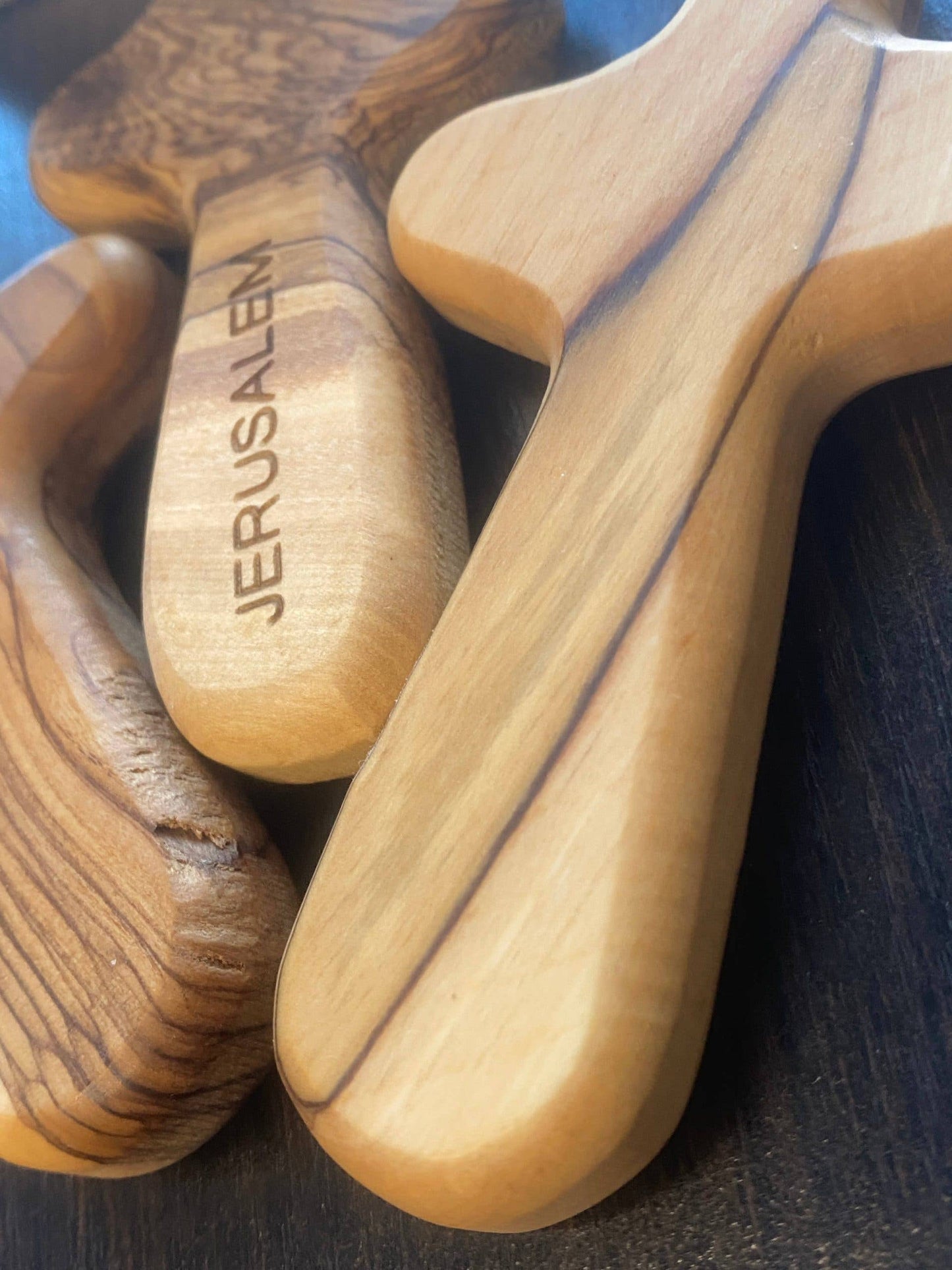 Olive Wood  -Medium Cross