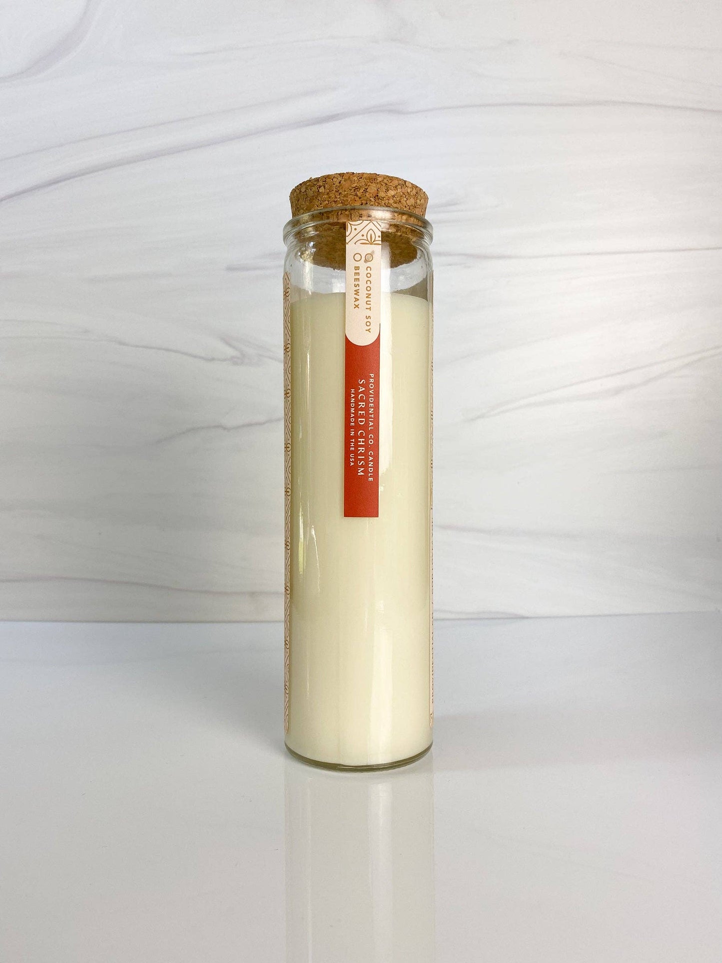 “Smells like a prayer” Candle: Sacred Heart of Jesus Votive: Coconut Soy – Chrism