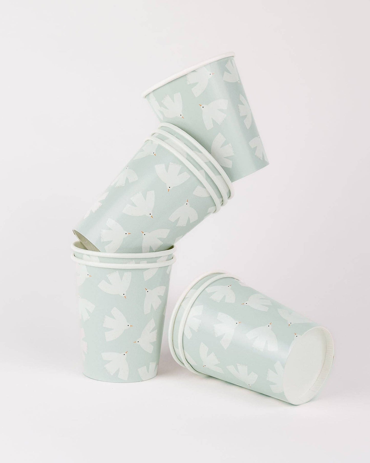 Holy Spirit Dove Paper Cups | Catholic Party Paper Goods