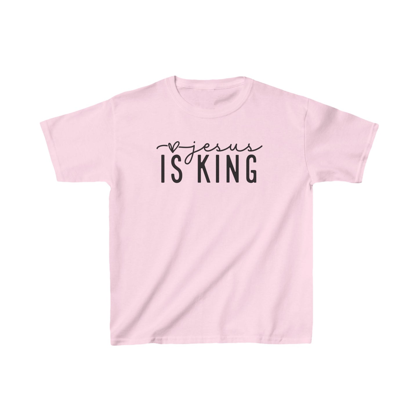 Jesus is King Kids Tee