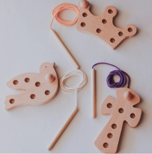 Trinity Wooden Lacing Toys