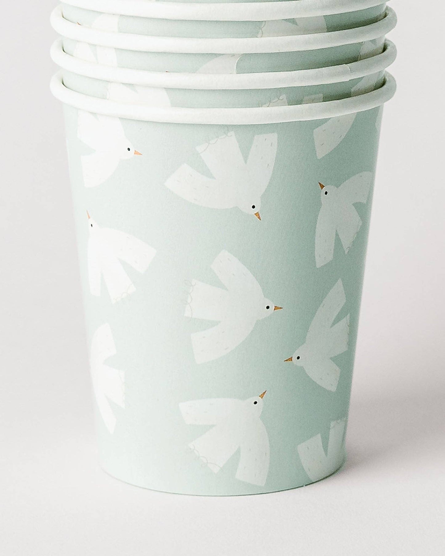 Holy Spirit Dove Paper Cups | Catholic Party Paper Goods