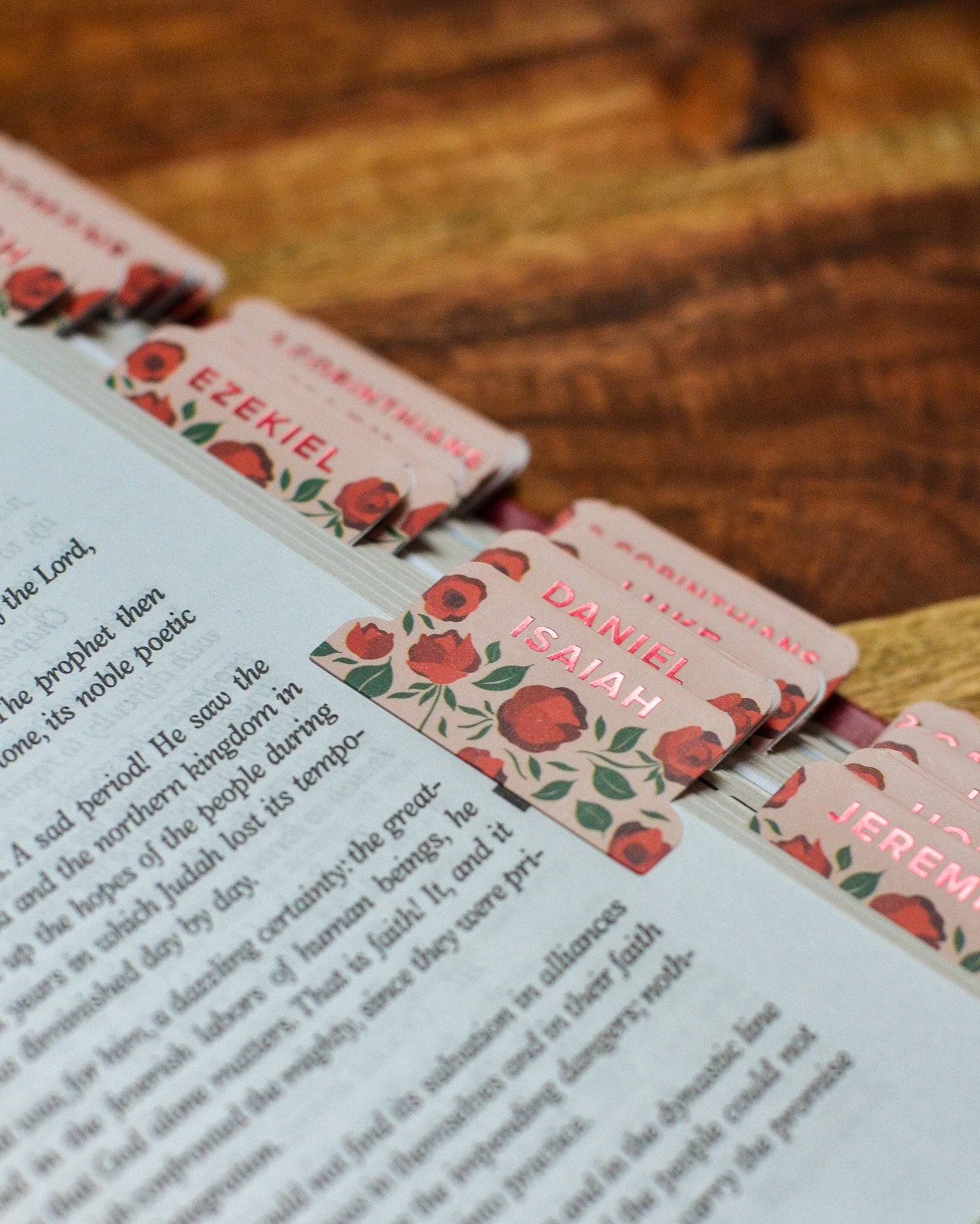 Shower of Roses Catholic Bible Tabs