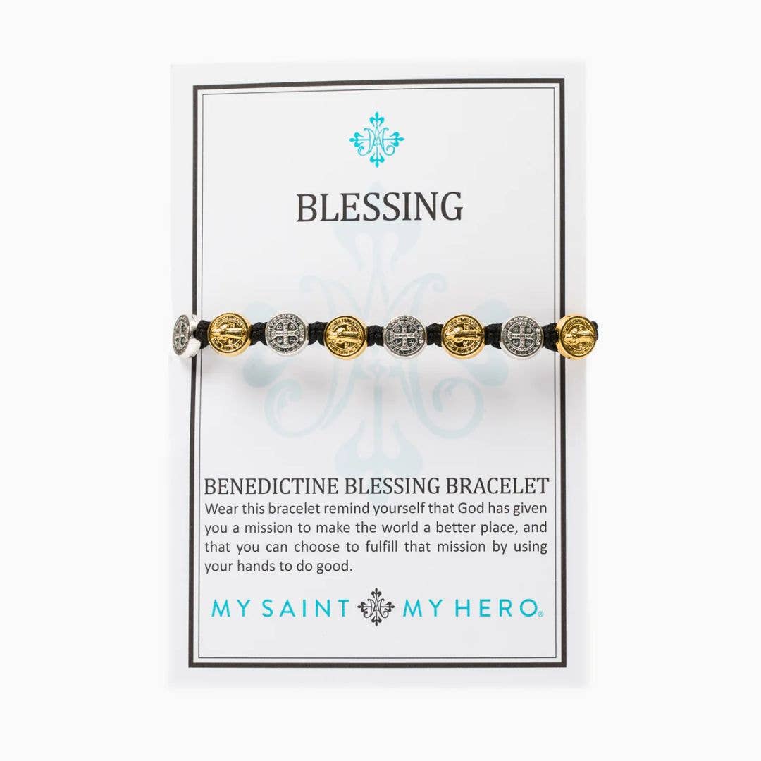 Benedictine Blessing Bracelet - Black / Mixed