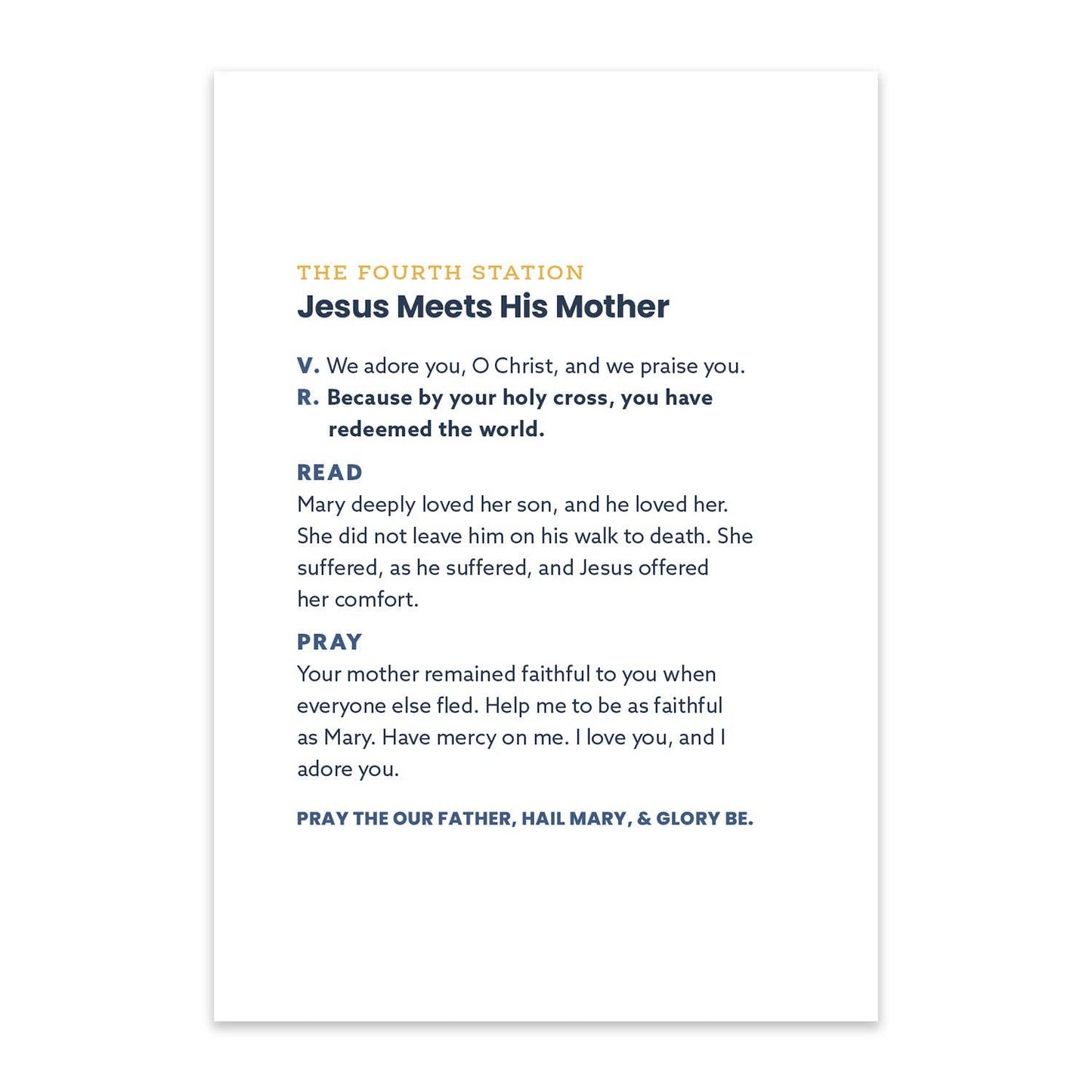 Stations of the Cross Booklet - Set of 10