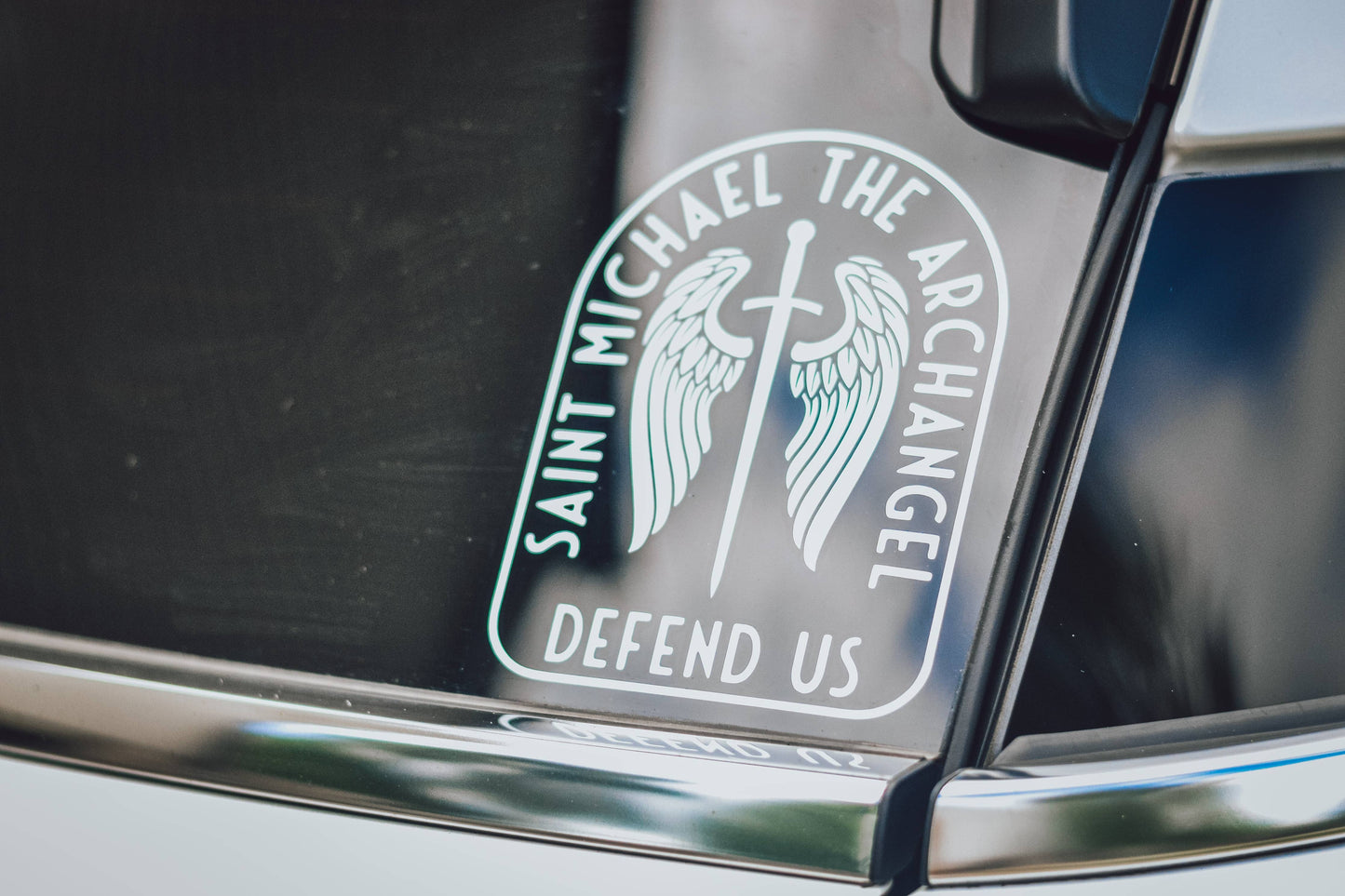 St. Michael Catholic Car Decal