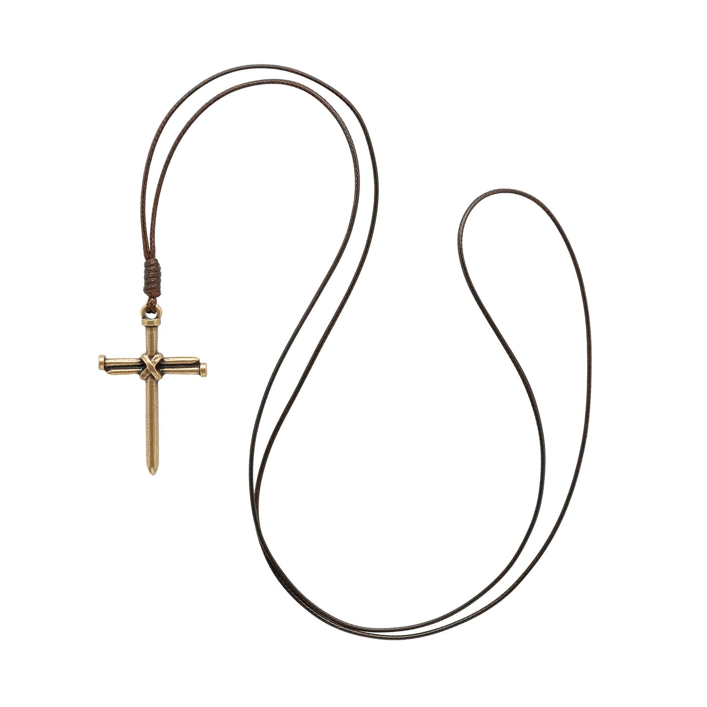 Nail Cross Necklace