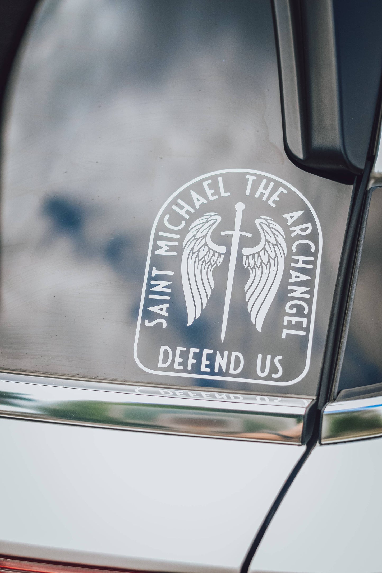 St. Michael Catholic Car Decal