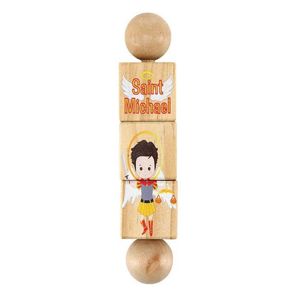Mighty Men Saints Rotating Puzzle: 6.5" L x 1.5" W