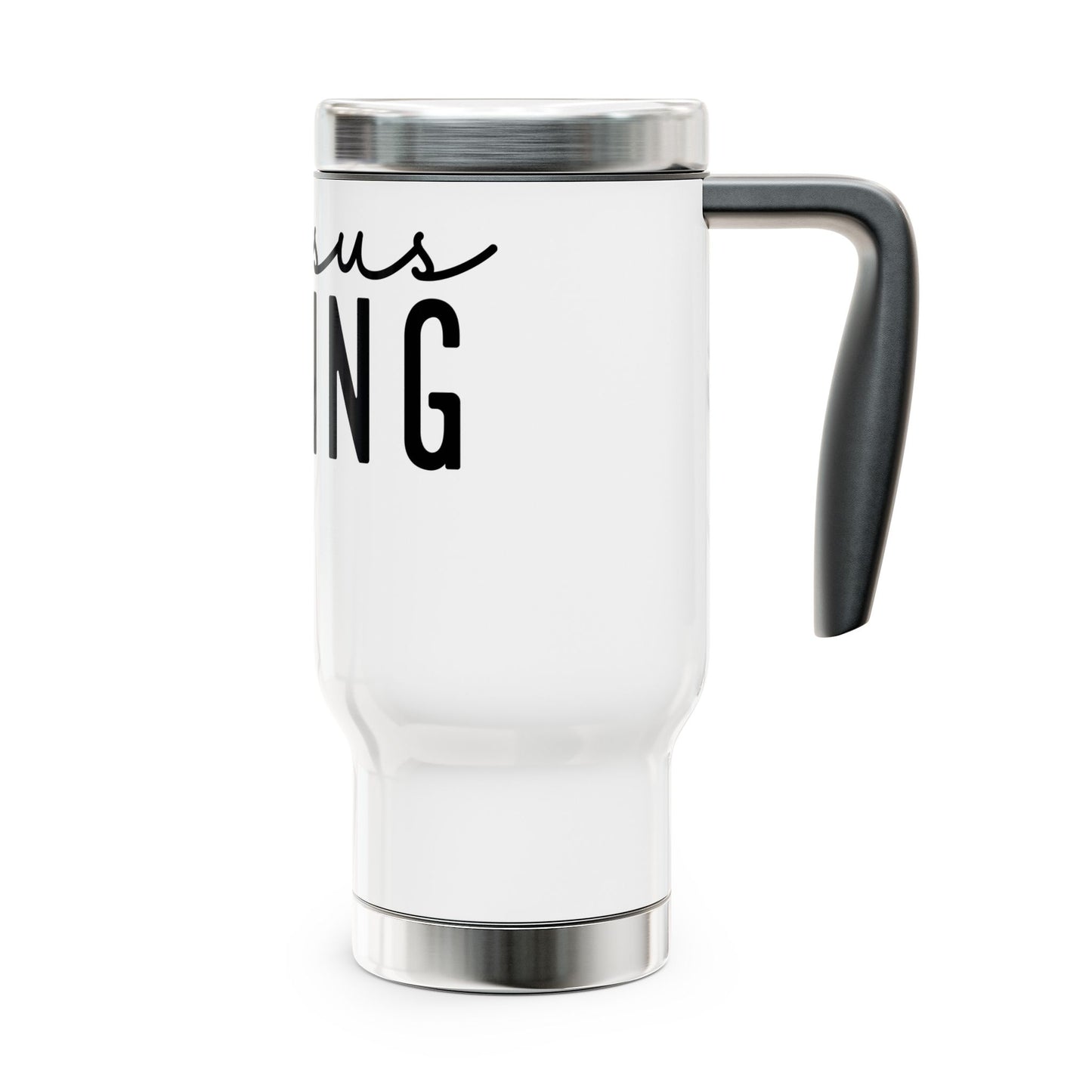 Jesus is King Travel Mug