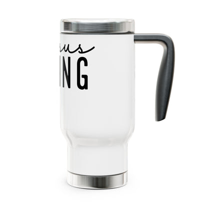 Jesus is King Travel Mug