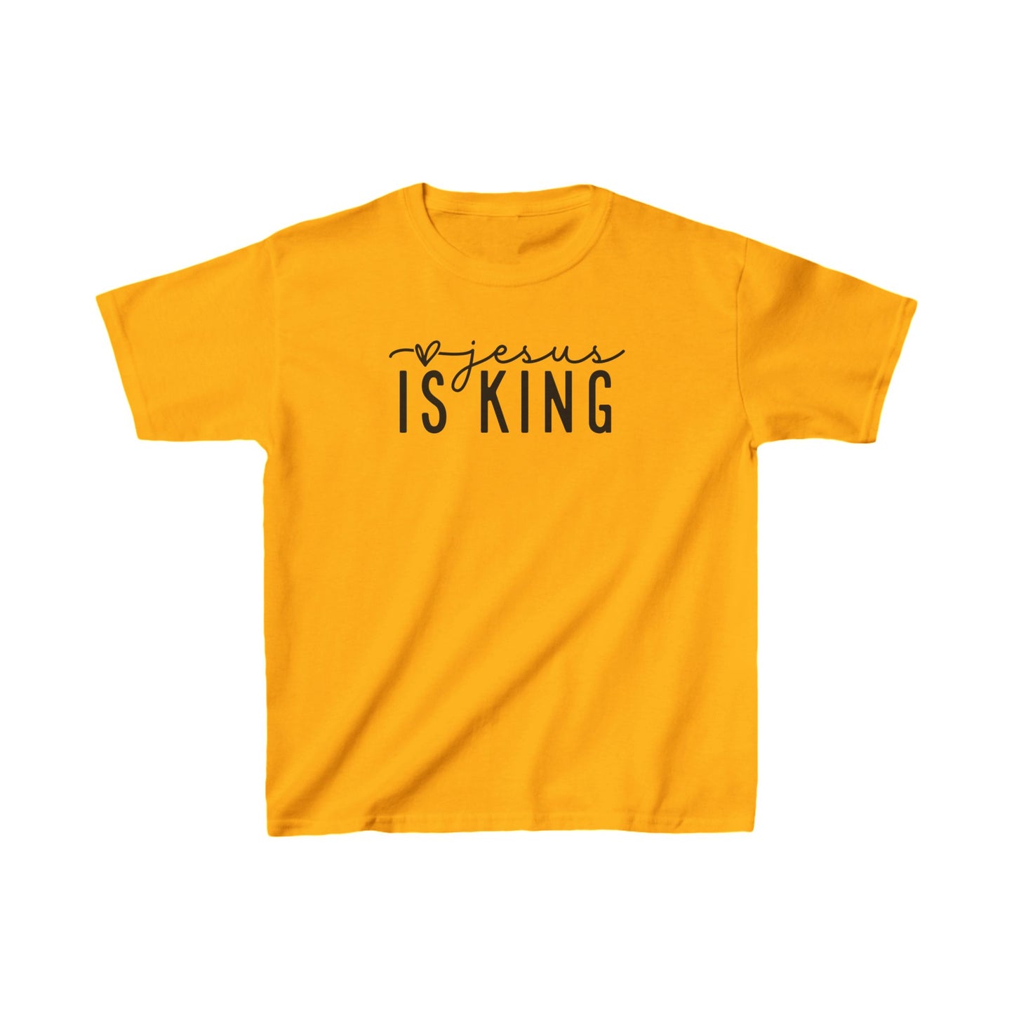 Jesus is King Kids Tee