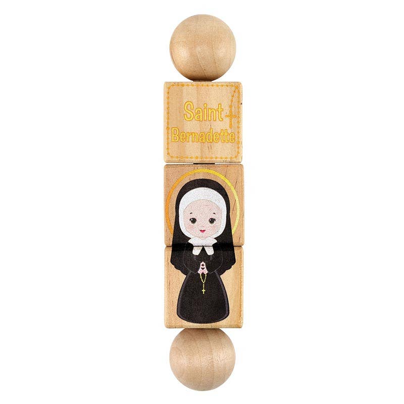 Wondrous Women Saints Rotating Puzzle: 6.5" L x 1.5" W