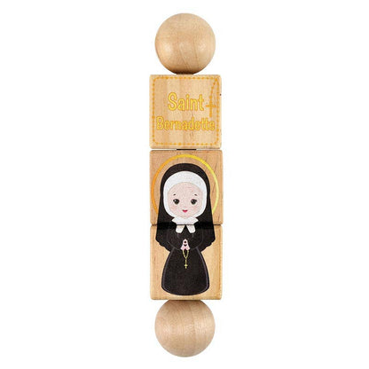 Wondrous Women Saints Rotating Puzzle: 6.5" L x 1.5" W