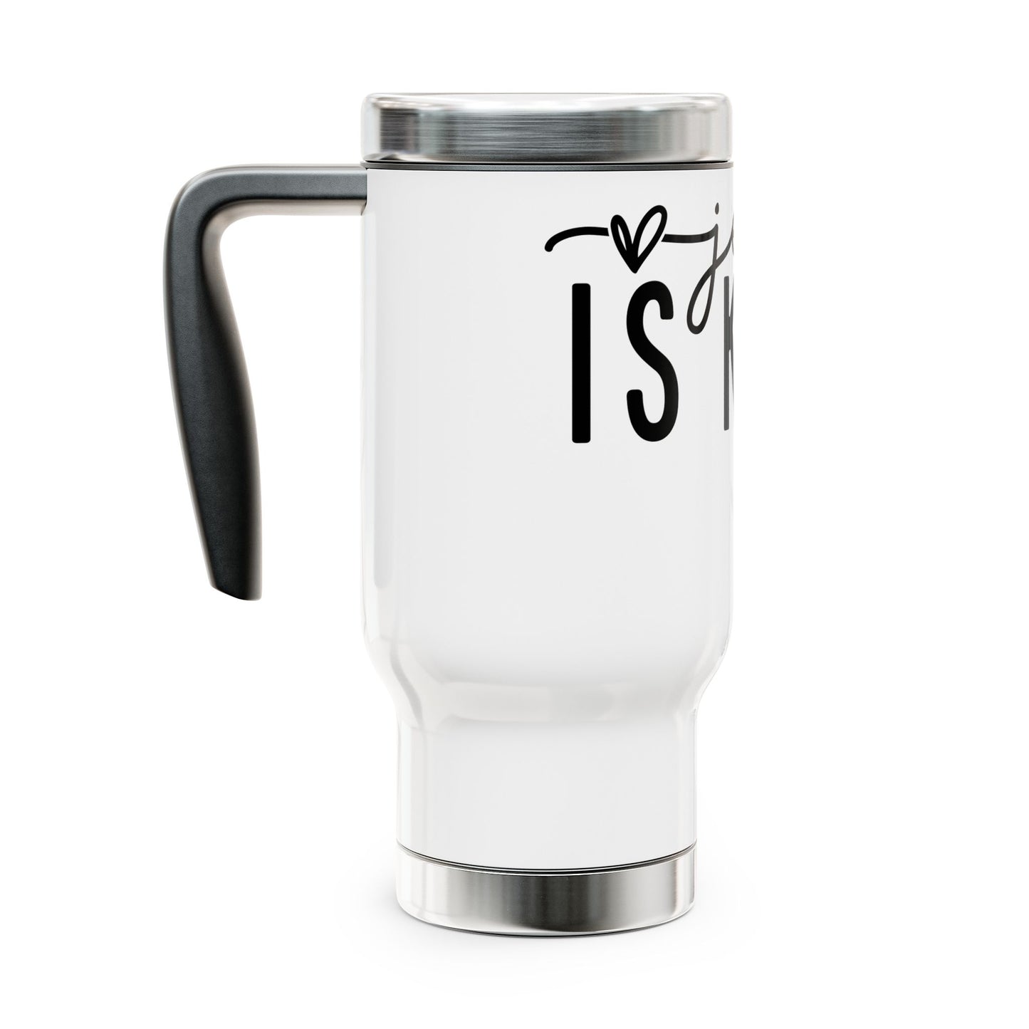 Jesus is King Travel Mug