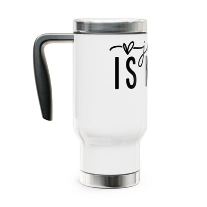 Jesus is King Travel Mug