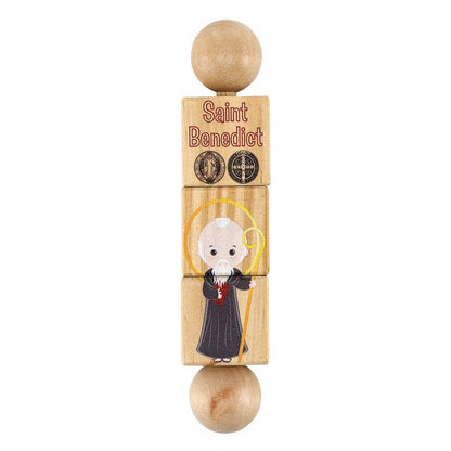 Mighty Men Saints Rotating Puzzle: 6.5" L x 1.5" W