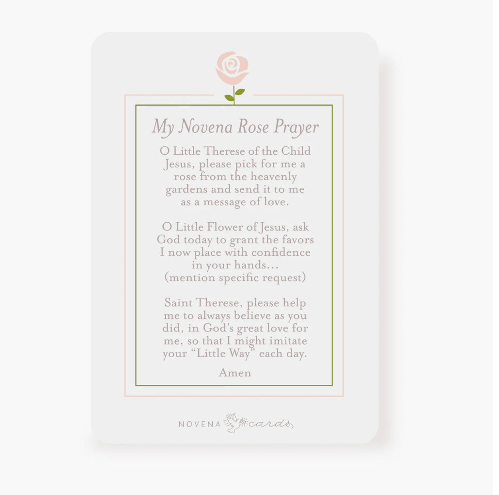 St. Thérèse Prayer Card | Pray for us