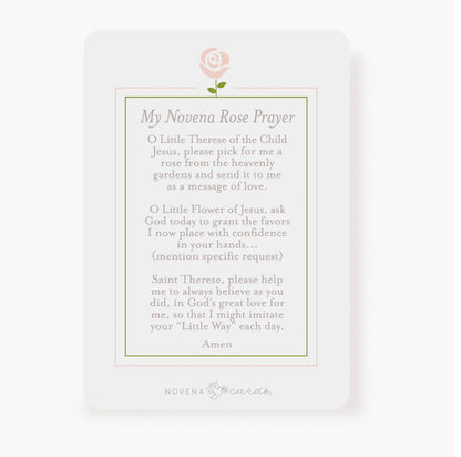 St. Thérèse Prayer Card | Pray for us