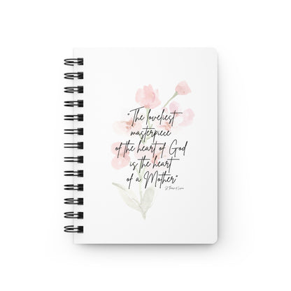 Spiral Bound Journal, St. Therese of Lisieux Quote