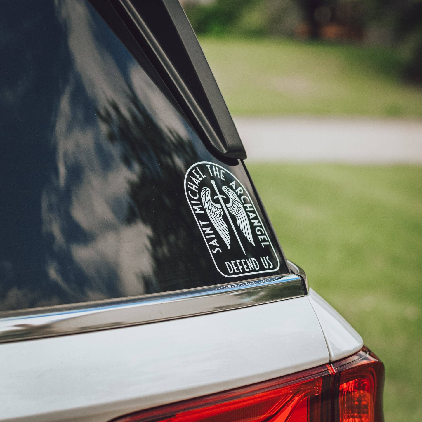 St. Michael Catholic Car Decal