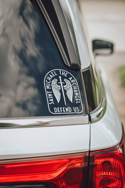St. Michael Catholic Car Decal