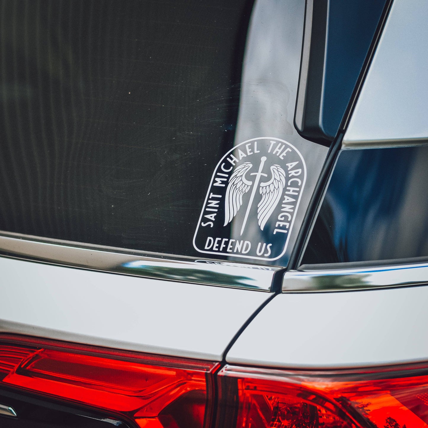 St. Michael Catholic Car Decal