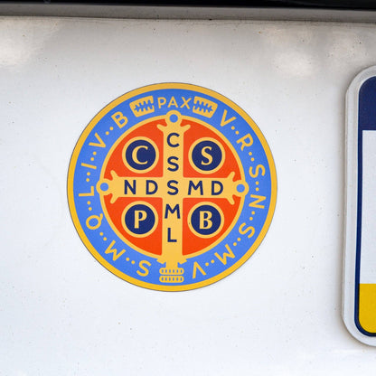 St. Benedict Medal Car Magnet