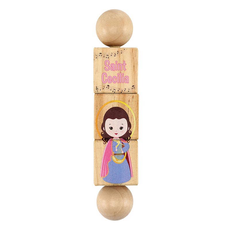 Wondrous Women Saints Rotating Puzzle: 6.5" L x 1.5" W