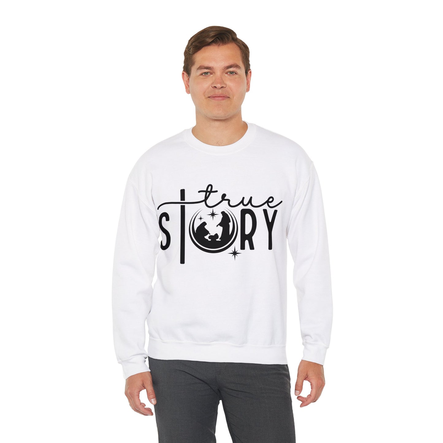 Christmas True Story Sweatshirt - more color options available