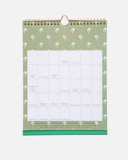 2027 Liturgical Calendar: Wall & Desk
