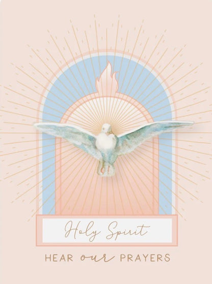 Holy Spirit Prayer Card