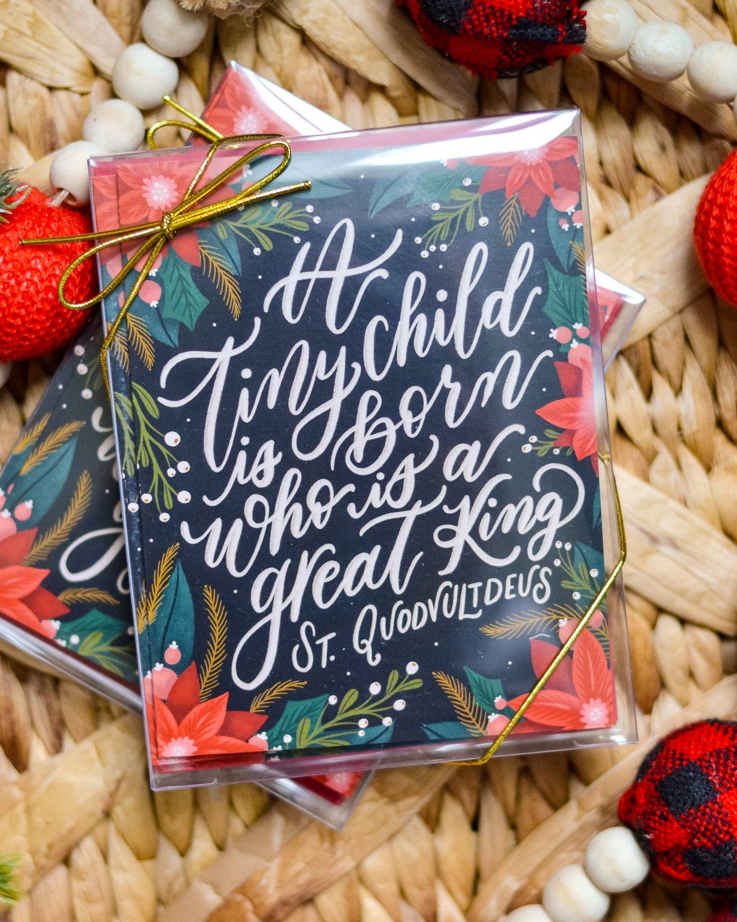 Catholic Christmas Cards (2024 Limited Edition): Single Card