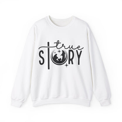 Christmas True Story Sweatshirt - more color options available