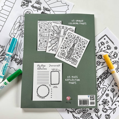 Catholic Coloring Book: My Mass Reflection & Coloring Book