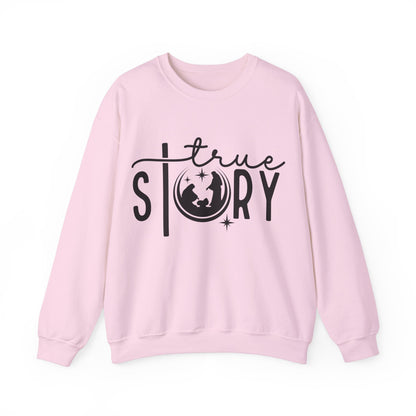 Christmas True Story Sweatshirt - more color options available