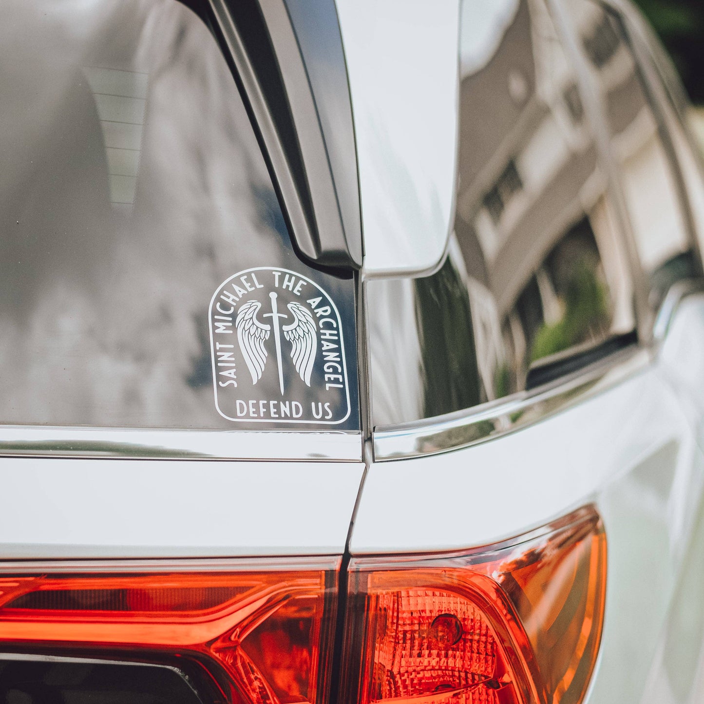 St. Michael Catholic Car Decal