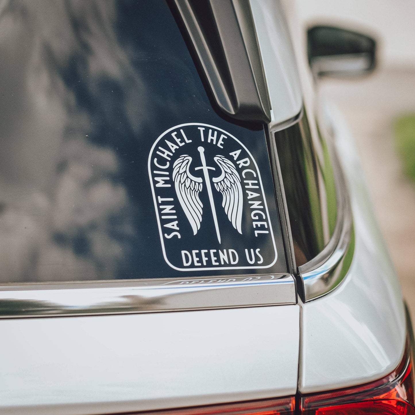 St. Michael Catholic Car Decal