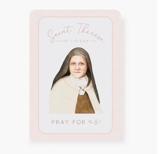 St. Thérèse Prayer Card | Pray for us